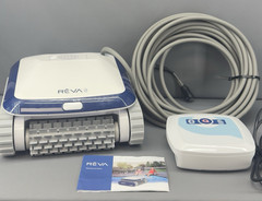 Aquabot REVA Smart Robotic Pool Cleaner w/ App Control Power Supply & 50ft Cable