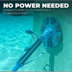 Automatic Pool Cleaner Vacuum Side Suction Wall Climb In Ground Hose Set