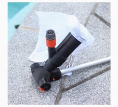 Robelle Jet Vac Kit w/ 5&prime; Pole Swimming Pool Spa Hot Tub Vacuum Pole Attachment