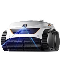 WYBOT C2 Vision AI Pool Robot Vacuum, Debris Detection with AI Camera,8-in-1