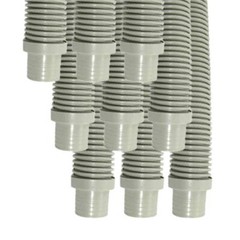 Puri Tech Vacuum Hose Navigator Pool Vac Ultra Aquabug 1.5in x 4ft Lt. Grey 9 pk