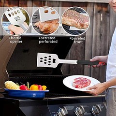 BBQ Grill Accessories Set of Stainless Steel Grilling 7 Complete Set of 7