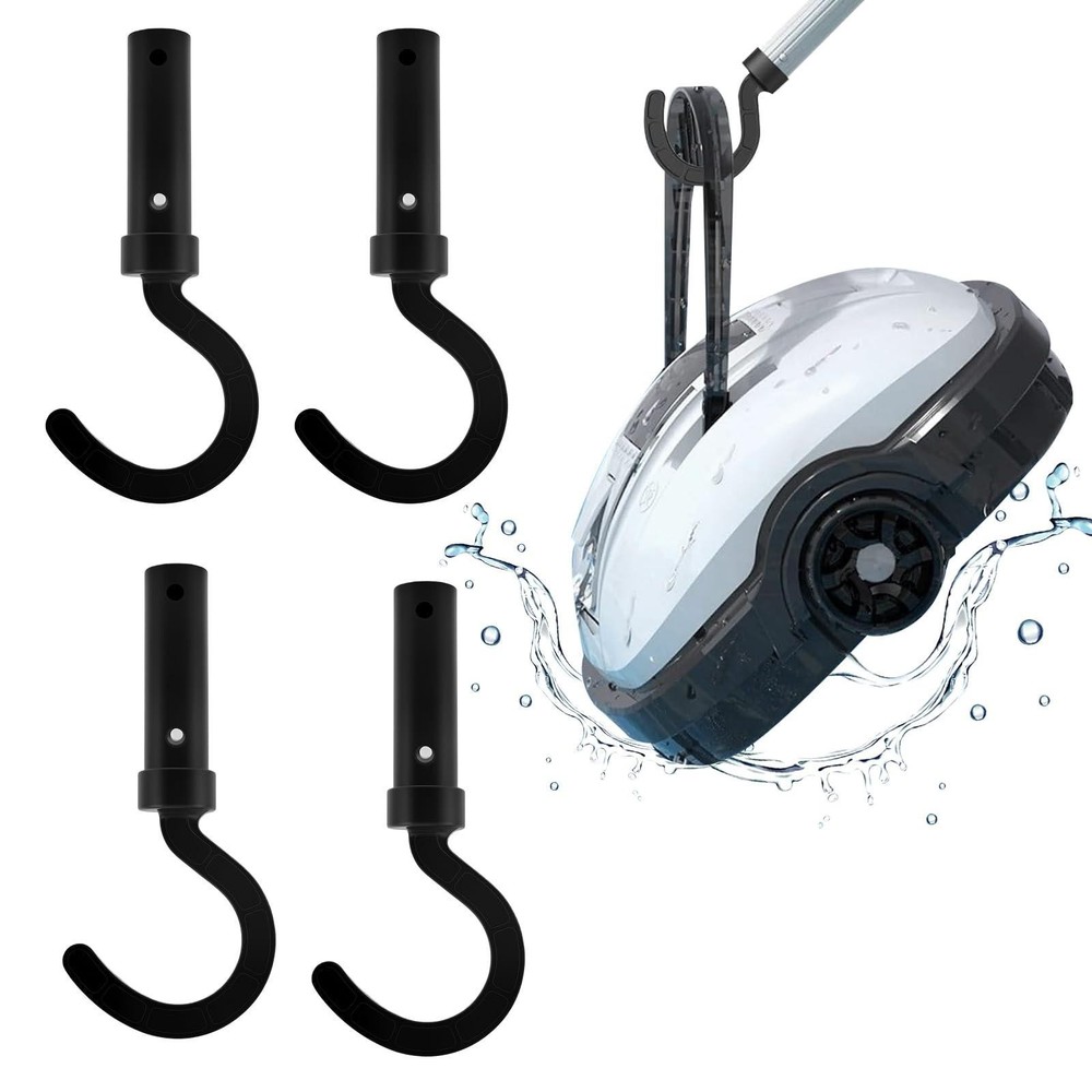 4 Pack Hook for Robotic Pool Cleaner – Universal Pool Hooks for Poles Compatible