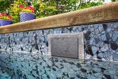 In-Ground Pool Skimmer Winterizing Plug – Weather-Resistant Black 7-9/16&Prime;