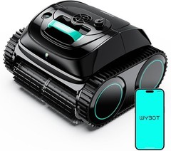 WYBOT C1 Robotic Pool Vacuum for Inground Pools 4-in-1 Above Ground Cordless