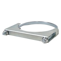 U Bolt Clamp Muffler Exhaust Clamp Saddle Style Heavy duty – Zinc Plated 4 inch