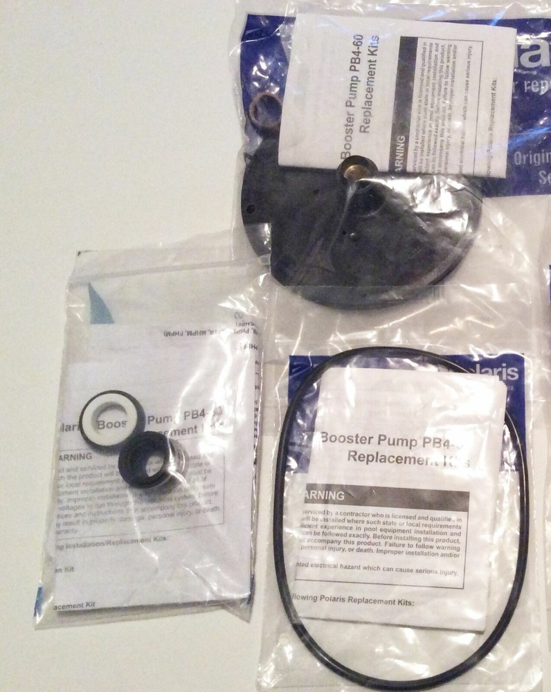 New Style Zodiac Polaris Booster Pump PB4-60 Impeller R0536400 & Pump Seal Kit