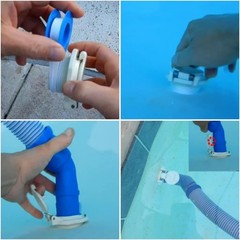 GW9530 vac Port Fitting, White Free Swivel Pool Vacuum Suction Lock Safety Wa…