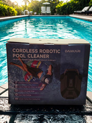Dankari VS01 Cordless Robotic Pool Cleaner Vacuum 5000mAh 45W 100min Automatic