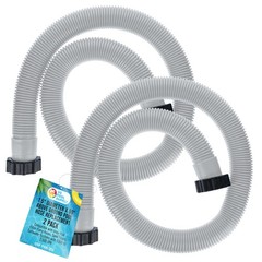 U.S. Pool Supply Above Ground Hose 1.5&Prime; Diameter x 59&Prime; Long, White
