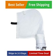 Pool Cleaner Fine Mesh Bag with Hook and Loop Fastener Enclosure Compatible w…