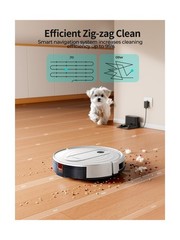Robot Vacuum and Mop – 4000Pa Powerful Suction, APP/Alexa Control, 3-in-1 Cle…