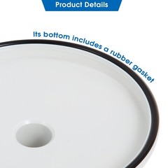 Skim Vac Pool Vacuum Plate Replacement for Hayward Skimmers 7 29/32 In