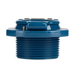 Vacuum Lock Safety Wall Fitting Replacement for Suction Cleaners Dark Blue Color