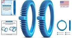 Fast Install 2-Pack Replacement Tires for Poolvergnuegen & Hayward Models