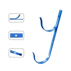 2 Pack Pool Pole Hanger for Fence Pool Equipment Hooks Tool Organizer