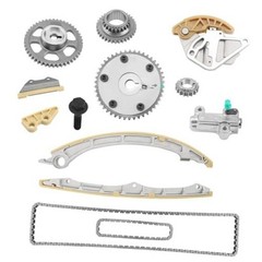 2.4L Engine Timing Chain Set With Camshaft Adjuster & VVT Gear, Compatible