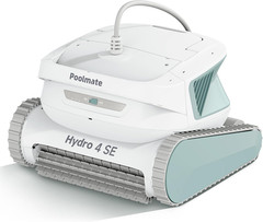 Robotic Pool Cleaner, S-Shaped Path/Auto Wall/Waterline Cleaning, 40FT Long Cab