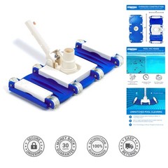 Hydrotools Heavy Duty Swimming Pool Vacuum Head – Extra Wide & Easy to Maneuver