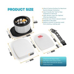 UZ565H Filters Replacement for Shark Vacuum Cordless Duoclean S… FAST USA SHIP