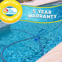 Pool Vacuum Hose 1.5 in x 40 ft Heavy Duty Swimming Pool Cleaner Replacement