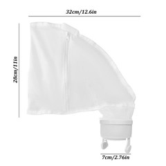 4-piece Nylon Net Pool Robot Cleaning Bag for Polaris 280 and 480 Pool Cleaners