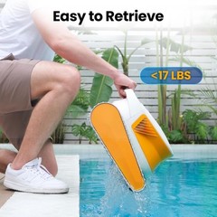 Poolmate Hydro 3 Robotic Pool Cleaner for Inground/Above Ground LightYellow