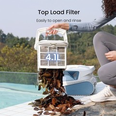 Hydro 3S Cordless Robotic Pool Vacuum for Inground Pools, 4 Cleaning Modes