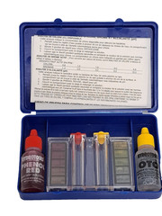Swimline Hydrotools Deluxe Portable Pool Spa PH Chlorine Water Test Kit 8420