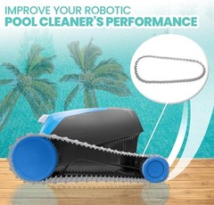(2 Pack) Replacement Gray Tracks for Maytronics Dolphin Robotic Pool…