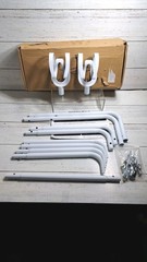 Pool Towel Rack 3 Bar Metal Poolside Towel Rack Outdoor, 20.6&Prime; Wide Heavy Duty