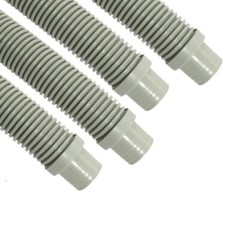Puri Tech Vacuum Hose Navigator Pool Vac Ultra Aquabug 1.5in x 4ft Lt. Grey 4 pk