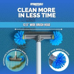 Easy-Clean Hydrotools Pool Brush Head – 12.5-Inch for Inground & Above Ground
