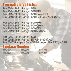 2208613 2204945 Fuel Pump Assembly Replacement Fits for Polaris Ranger 500 570