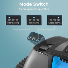 C1 Max Robotic Pool Vacuum Inground Pool Cleaner APP Wall Climbing