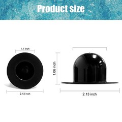 Pool Drain Cap Replacement for 36 Inch or Less Swimming Pool Secure Fit