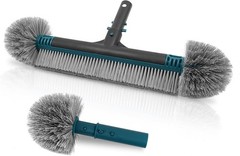 20 » Pool Brush Head, Detachable Pool Cleaning Brush with Durable Around Nylon