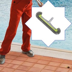 Replacement 45cm Pool Brush Easily Install Sturdy for