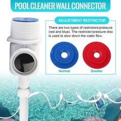 Universal Wall Fitting UWF Connector 9-100-9001 For Polaris 280/380 Pool Cleaner