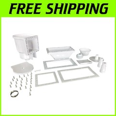 High-Performance Wide Mouth Pool Skimmer & Durable Accessory Set Made in USA**