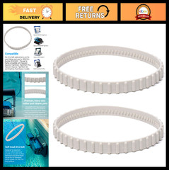 2 Pack Soft Tread Drive Belt – Heavy-Duty Rubber Replacement for Aquavac Tiger S